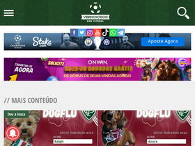 'verminososporfutebol.com.br' screenshot