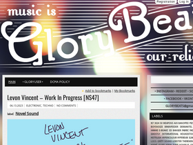 'glorybeats.com' screenshot