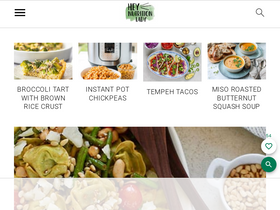 'heynutritionlady.com' screenshot