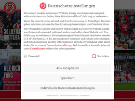 'rot-weiss-essen.de' screenshot