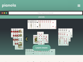 'pianola.net' screenshot