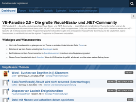 'vb-paradise.de' screenshot