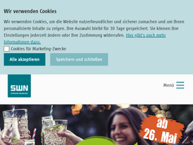 'stadtwerke-neumuenster.de' screenshot