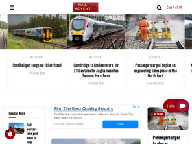'railadvent.co.uk' screenshot