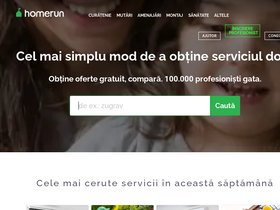 'homerun.ro' screenshot