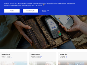 'visa.com.br' screenshot