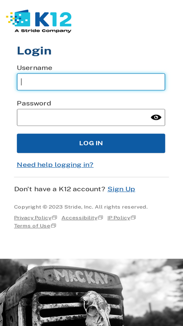 login.k12.com