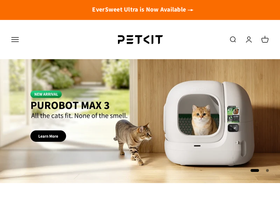 petkit.co.uk homepage screenshot