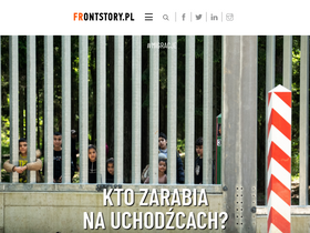 'frontstory.pl' screenshot