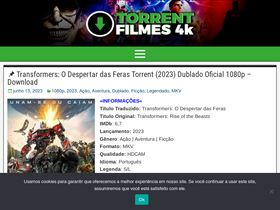 Transformers: O Despertar das Feras Google Drive (2023) Dublado 