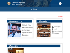 'consregsardegna.it' screenshot