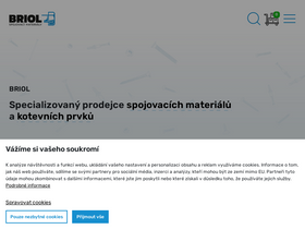 'briol.cz' screenshot