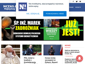 'nczas.com' screenshot