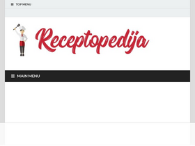 'receptopedija.com' screenshot