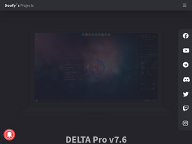 'dprojects.org' screenshot