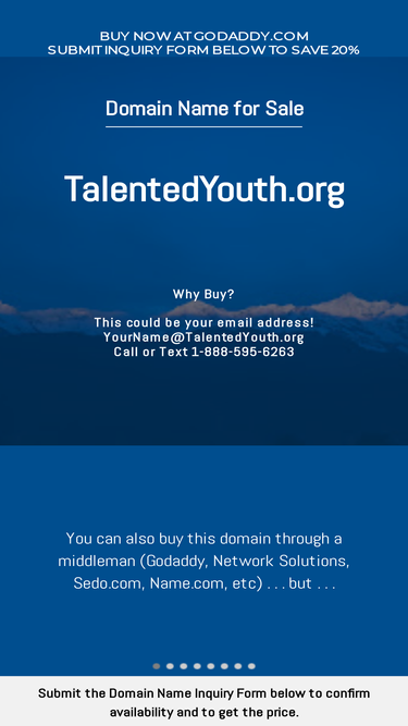 talentedyouth.org