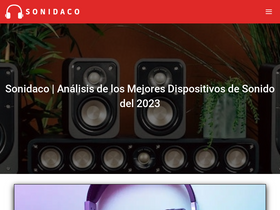 'sonidaco.com' screenshot