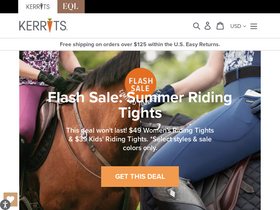 'kerrits.com' screenshot