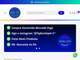 tafarelstyle.com homepage screenshot