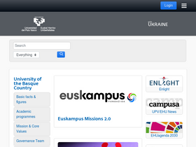 'ehu.eus' screenshot