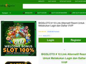 'bigsloto.xyz' screenshot