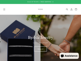 byislajewelry.com homepage screenshot