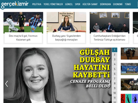 'gercekizmir.com' screenshot