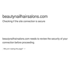 'beautynailhairsalons.com' screenshot
