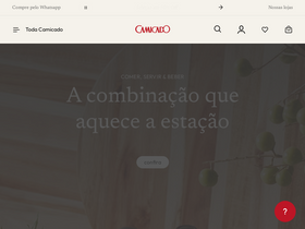 'camicado.com.br' screenshot