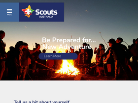 'rovers.scouts.com.au' screenshot