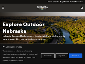 'birds.outdoornebraska.gov' screenshot