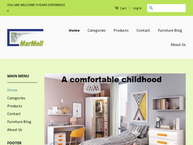 marmell.co.uk homepage screenshot