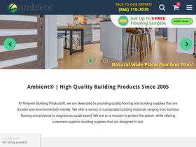 'ambientbp.com' screenshot