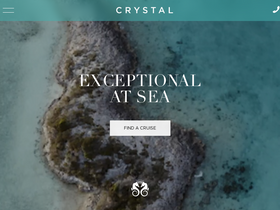 'crystalcruises.com' screenshot