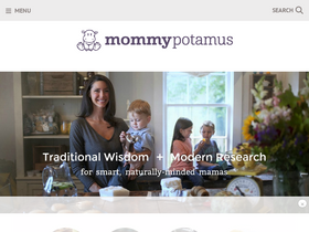 'mommypotamus.com' screenshot