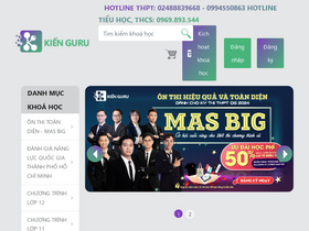 'kienguru.vn' screenshot