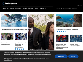 'serienytt.no' screenshot