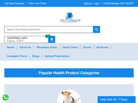 'netforhealth.com' screenshot