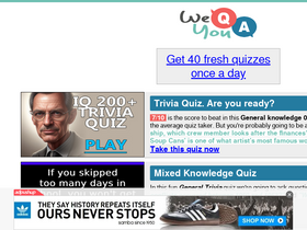 'weqyoua.net' screenshot
