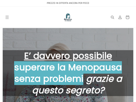menopausalarinascita.it homepage screenshot