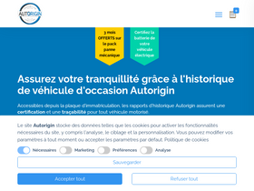 'autorigin.com' screenshot