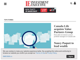'investmentexecutive.com' screenshot
