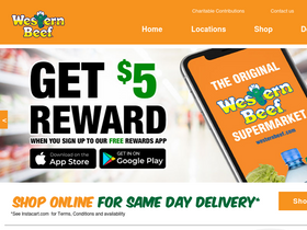 'westernbeef.com' screenshot