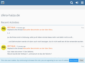 'sfera-haiza.de' screenshot