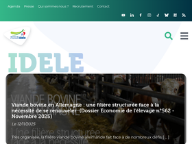 'idele.fr' screenshot
