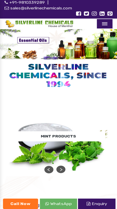 silverlinechemicals.com