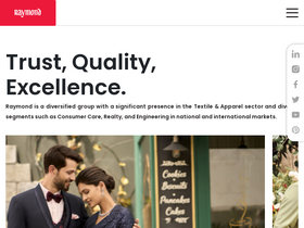 'raymond.in' screenshot