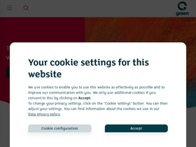 'green.ch' screenshot