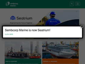 'sembmarine.com' screenshot