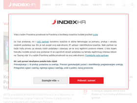 'blogerarhiva.index.hr' screenshot